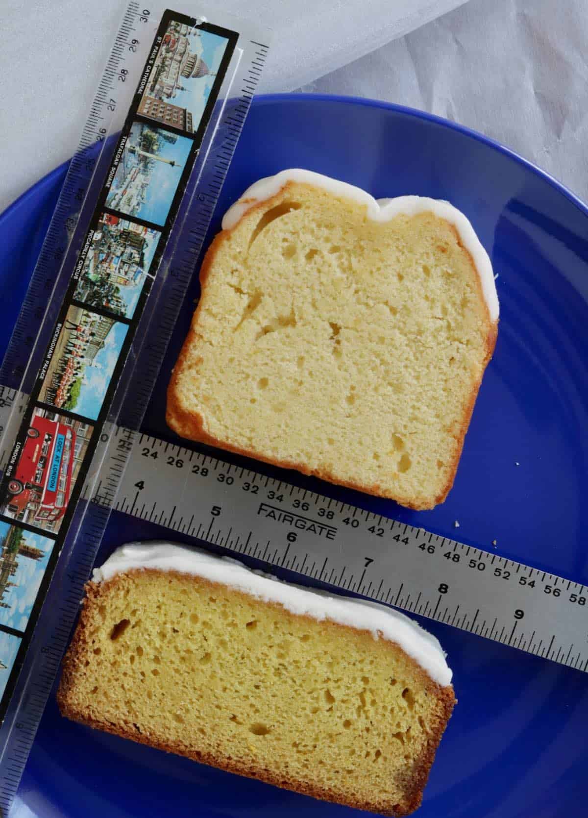 lemon cake size comparison