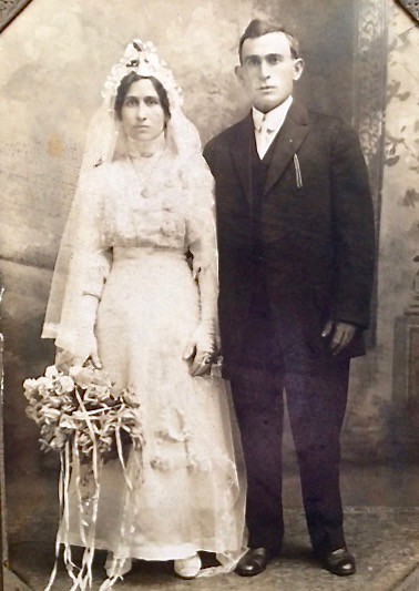 old photo of my grandparents