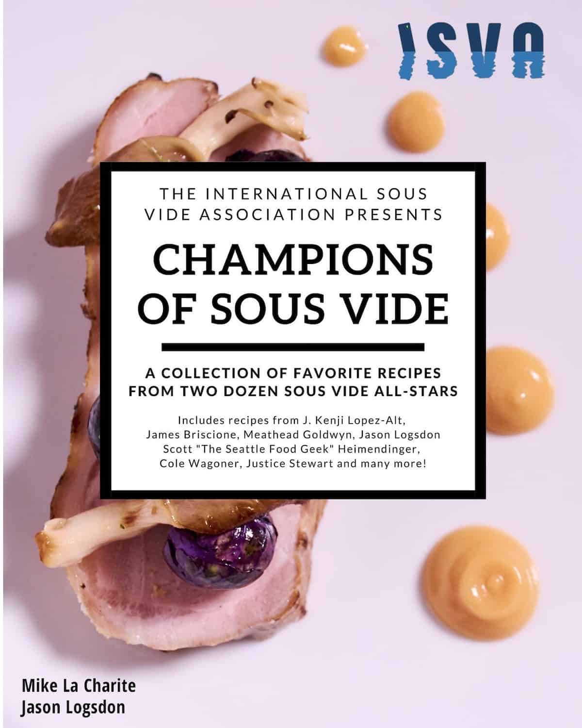 Champions of Sous Vide cookbook provides great learning